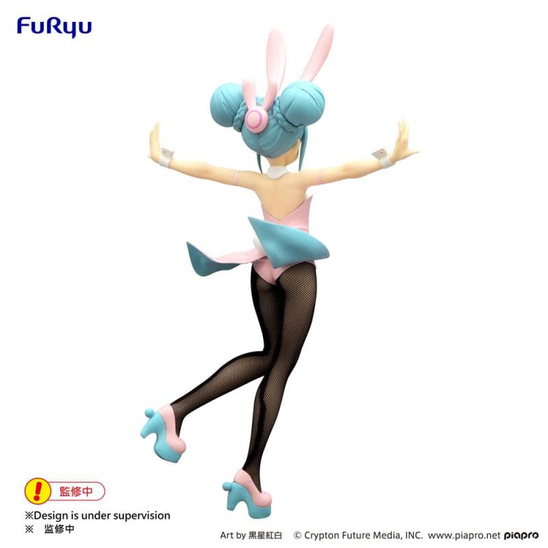 HATSUNE MIKU - Wink Pearl "Pink Color" - Statuette BiCute 30cm