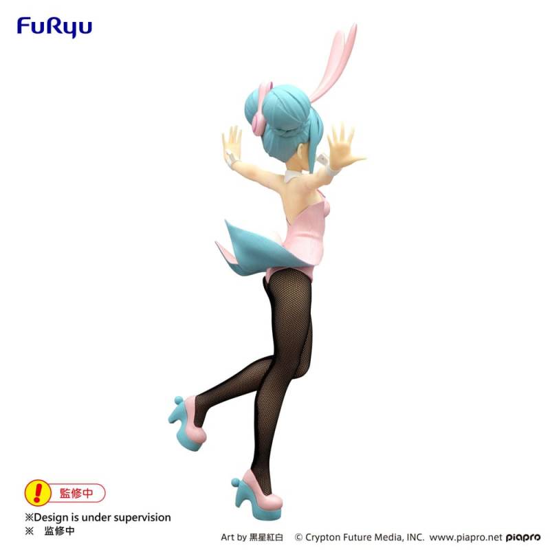 HATSUNE MIKU - Wink Pearl "Pink Color" - Statuette BiCute 30cm