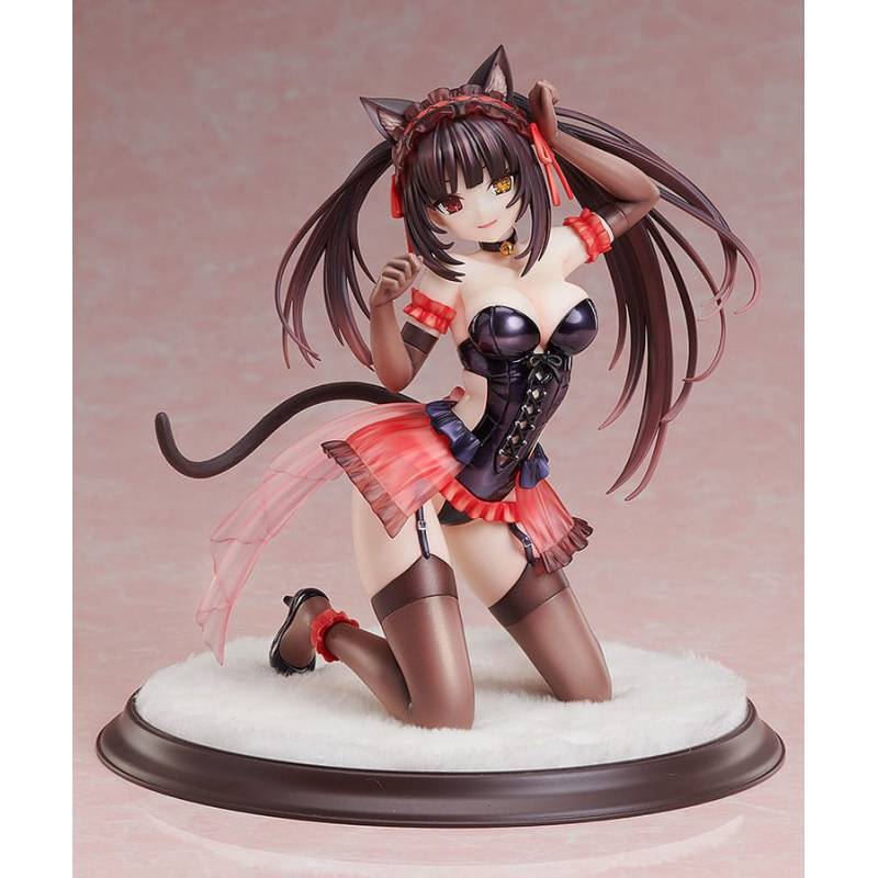 Date A Live statuette 1/7 Kurumi Tokisaki Cat Ears Ver. 17 cm