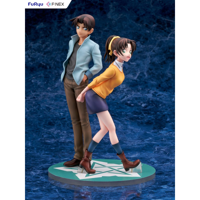 Detective Conan F:NEX 1/7 Heiji Hattori & Kazuha Toyama 26 cm