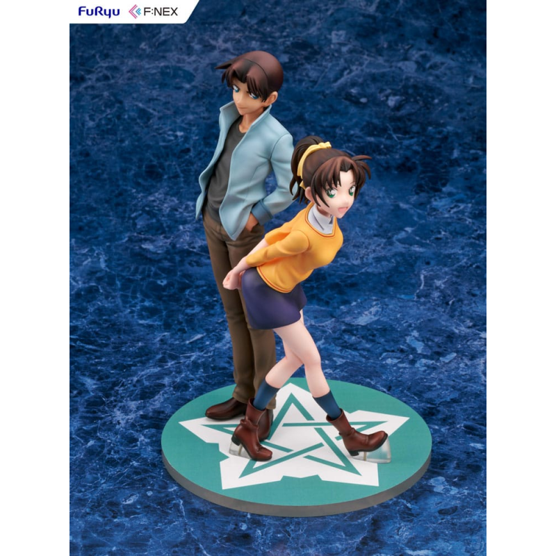 Detective Conan F:NEX 1/7 Heiji Hattori & Kazuha Toyama 26 cm