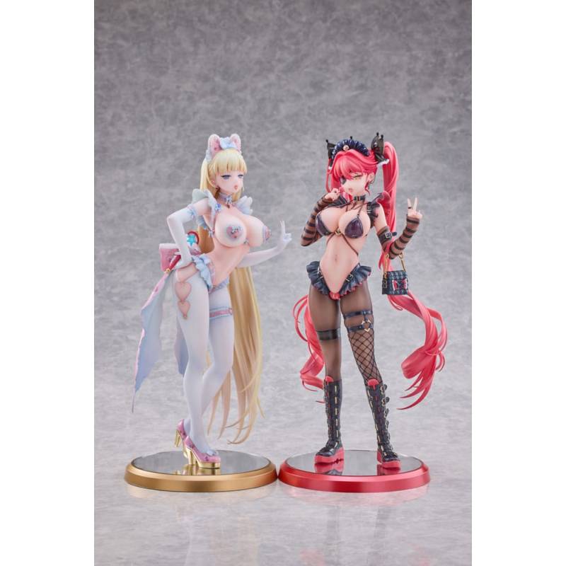 Original Character PVC Statues 1/5 Stella & Sadie Illustrated by Mendokusai 31 cm