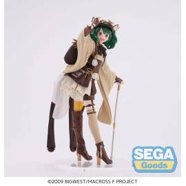 MACROSS FRONTIER - Ranka Lee Oshare - Statuette Figurizma 17cm