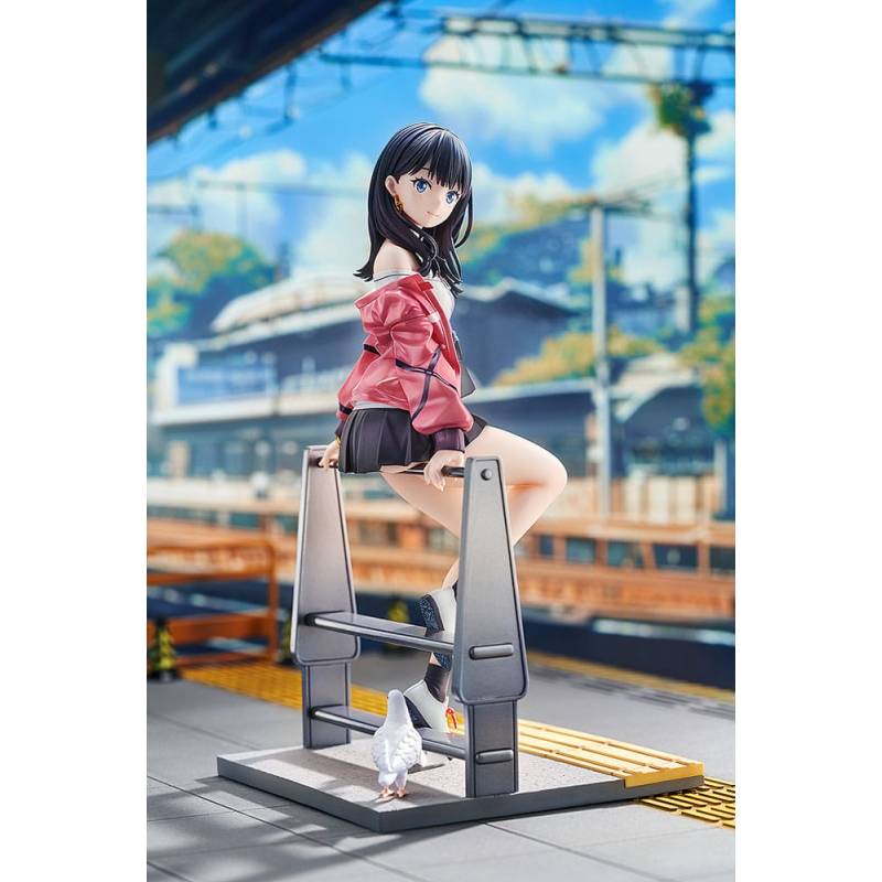 Gridman Universe statuette PVC 1/7 Rikka Takarada: Blue Sky Station 21 cm