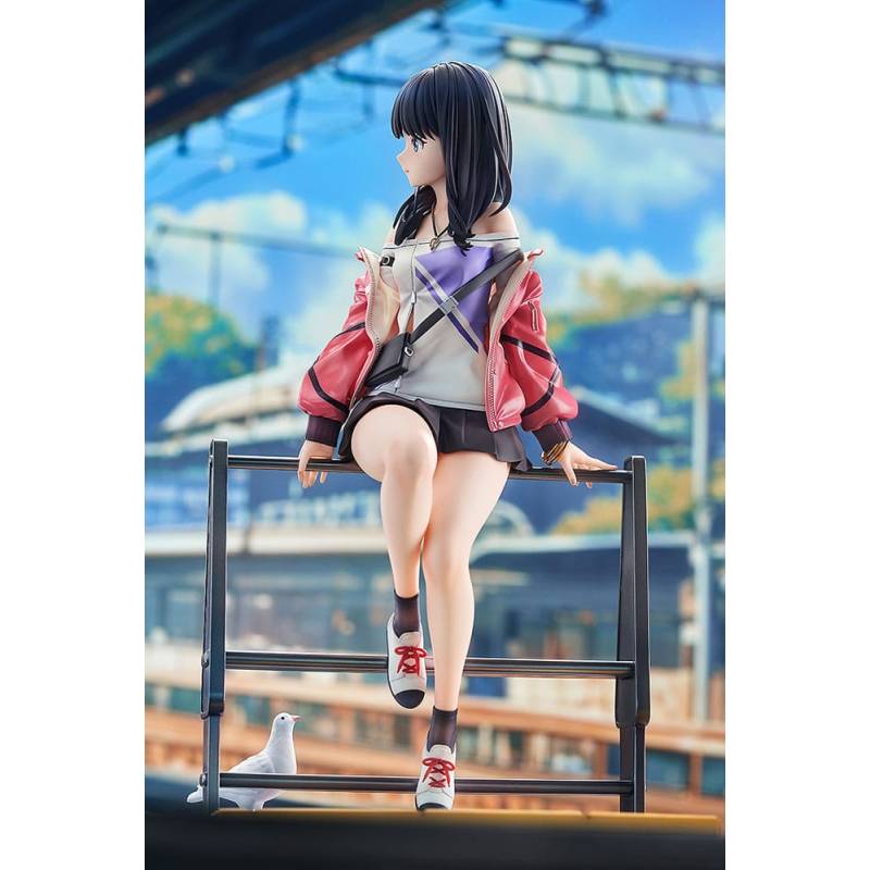 Gridman Universe statuette PVC 1/7 Rikka Takarada: Blue Sky Station 21 cm