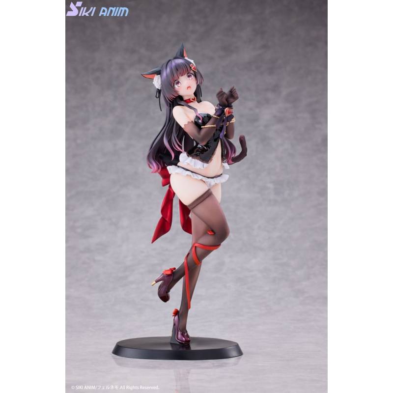 Original Character statuette PVC 1/7 Shibarare Cat Ruhuna-chan 26 cm