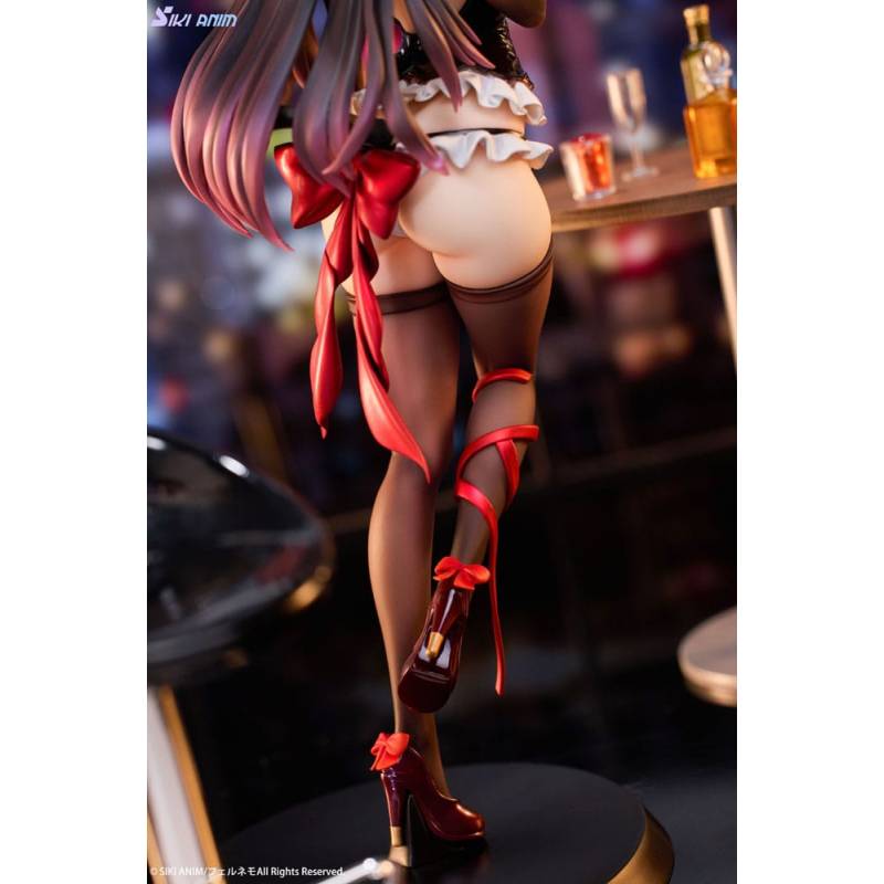 Original Character statuette PVC 1/7 Shibarare Cat Ruhuna-chan 26 cm