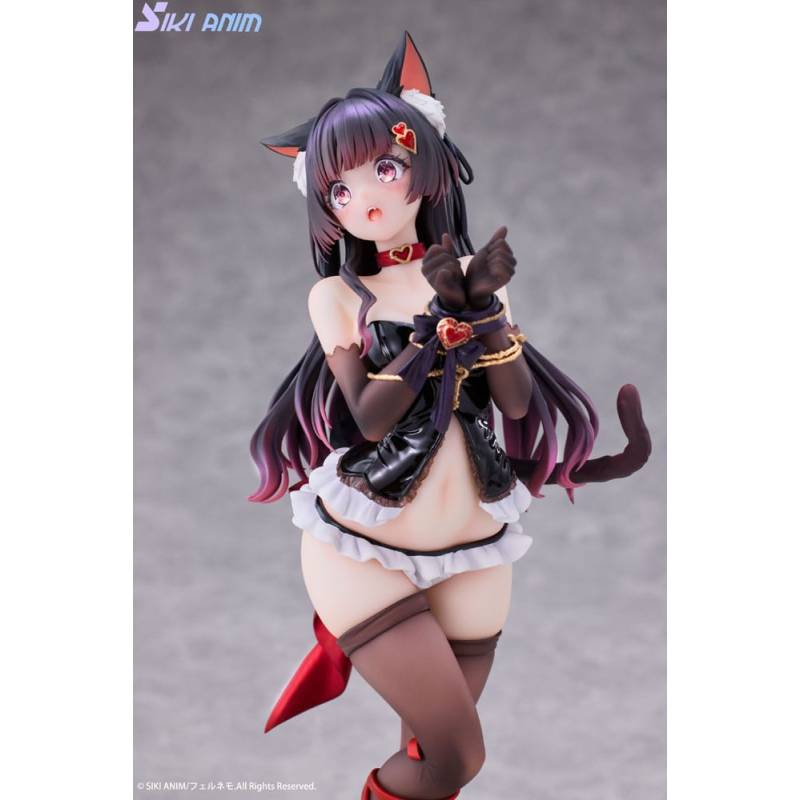 Original Character statuette PVC 1/7 Shibarare Cat Ruhuna-chan 26 cm