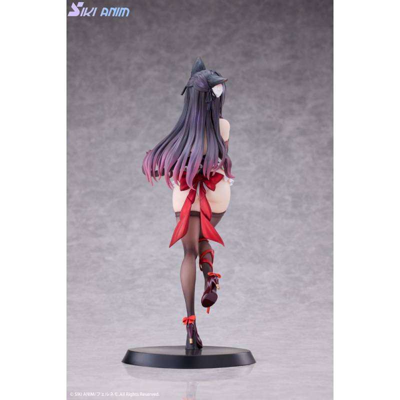 Original Character statuette PVC 1/7 Shibarare Cat Ruhuna-chan Deluxe Edition 26 cm