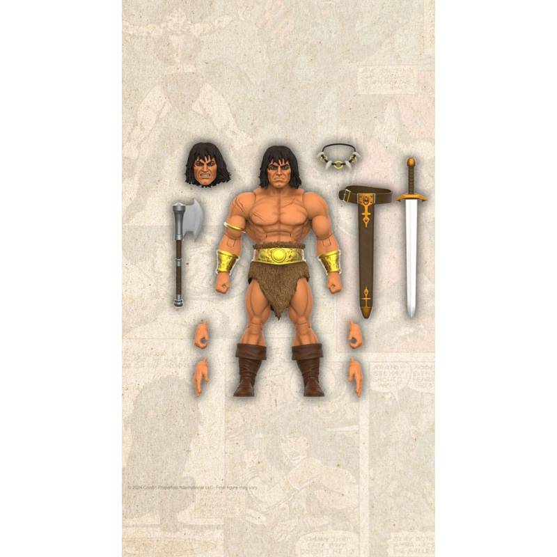 Conan le Barbare figurine Ultimates Conan The Barbarian 18 cm