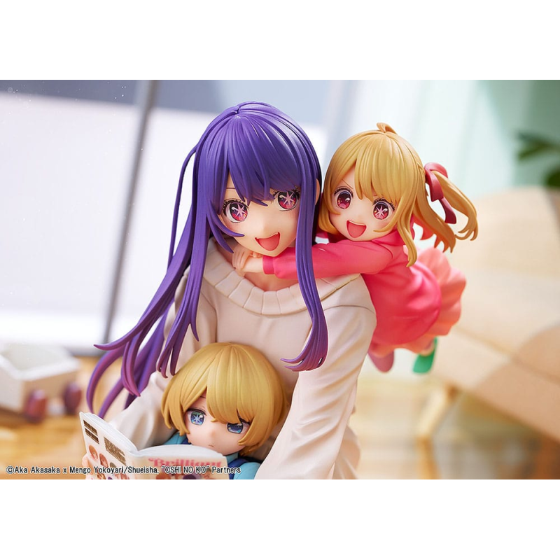 Oshi no Ko statuette PVC 1/8 Ai, Aqua & Ruby Mother and Children 10 cm