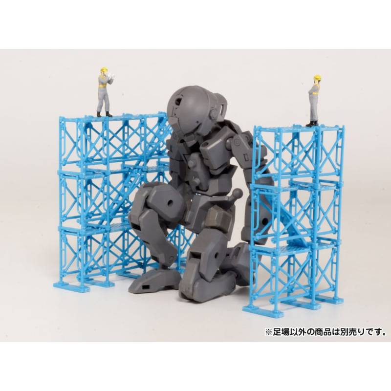 Original Character Plastic Model Kit Pop Another World Series ASHIBA Blue 7 cm