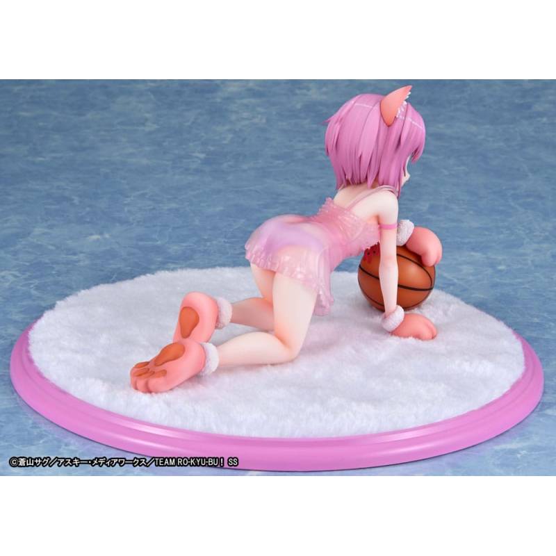 Ro-Kyu-Bu: Fast Break! statuette PVC 1/7 Tomoka Minato Kemomimi Lingerie Ver. 18 cm