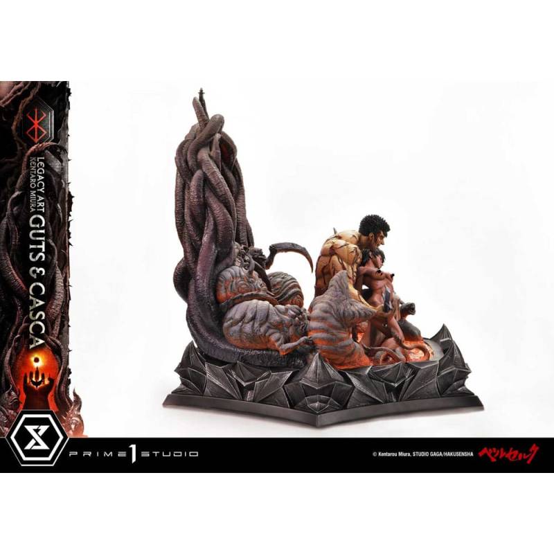 Berserk statuette Legacy Art Kentaro Miura 1/4 Guts & Casca 72 cm