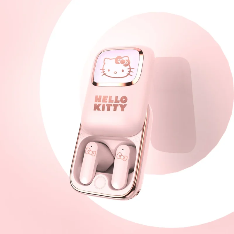 Casques audio et haut-parleurs HELLO KITTY - Slide Case Light Up - Earpods Audio TWS