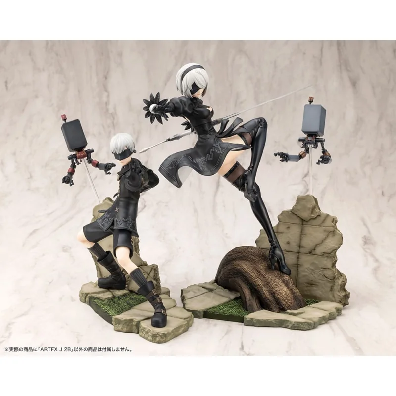 NIER AUTOMATA VER. 1.1A - 2B - Statuette ARTFXJ 1/8 24cm