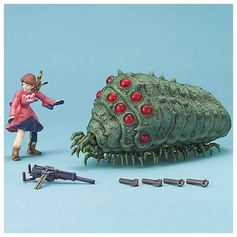 GH65576 Ghibli - Maquette Nausicaa 04 Ohmu Bleu Et Nausicaa