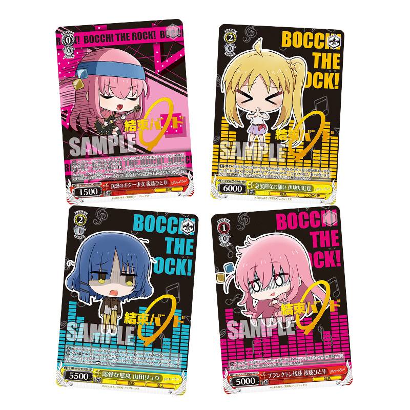 WS71211 Weiss Schwarz TCG Bocchi The Rock! Display 16 Boosters 9 Cartes