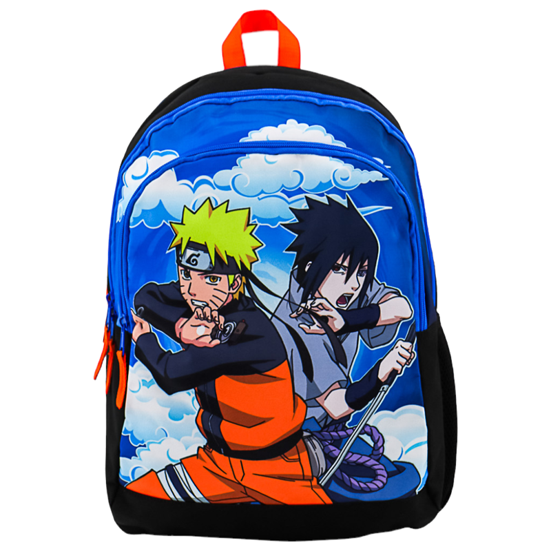  Naruto Sac A Dos 3 Compartiments 41x30,5x22cm