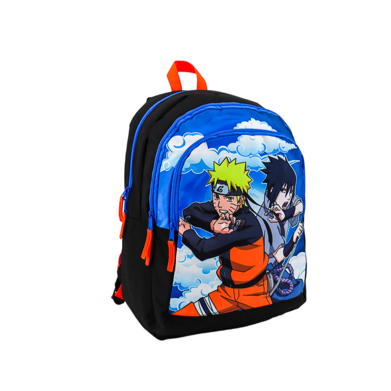 Sac Naruto Sac A Dos 3 Compartiments 41x30,5x22cm