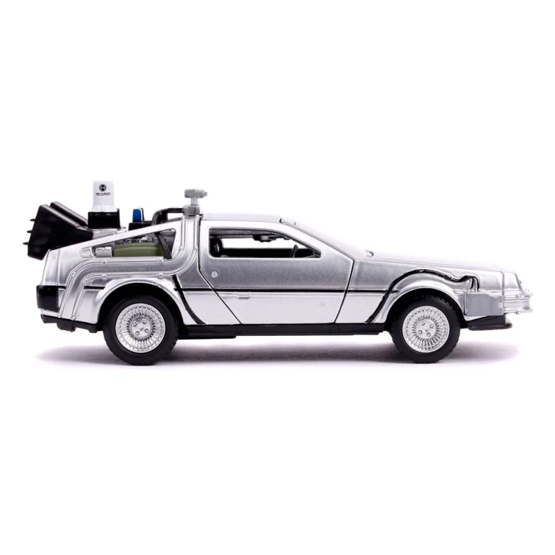 Retour vers le Futur II DeLorean Time Machine 1/32 métal Hollywood Rides