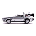 Retour vers le Futur II DeLorean Time Machine 1/32 métal Hollywood Rides