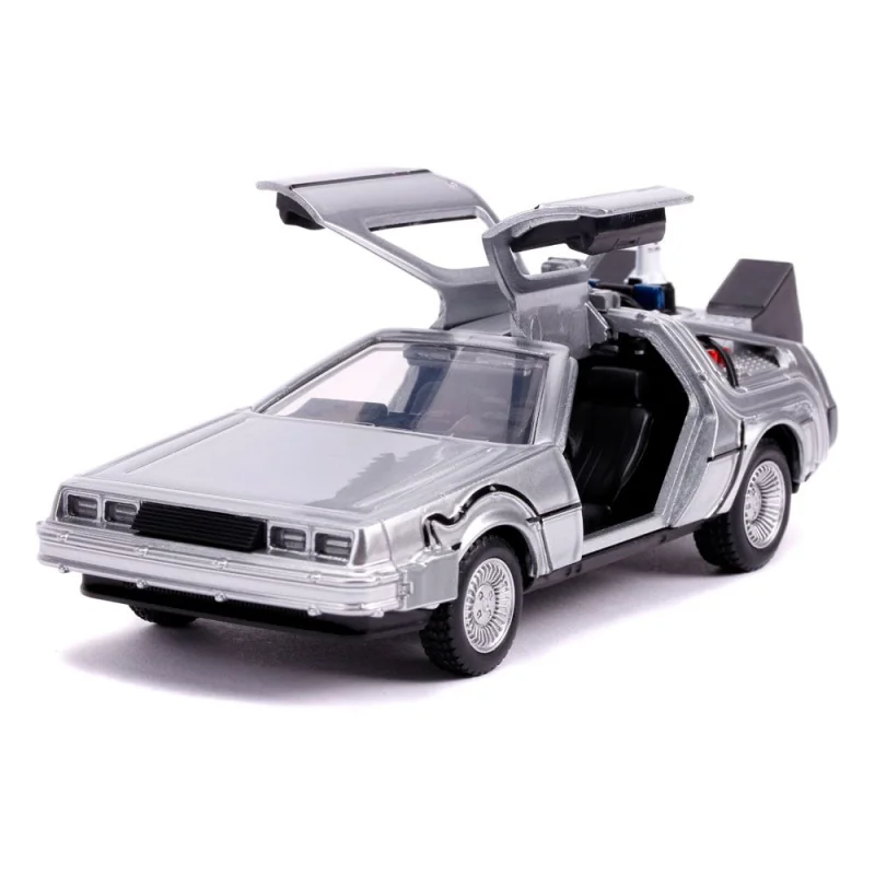 Retour vers le Futur II DeLorean Time Machine 1/32 métal Hollywood Rides