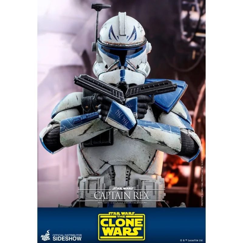 Star Wars The Clone Wars figurine 1/6 Captain Rex 30 cm