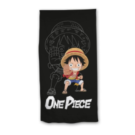 ONE PIECE - Luffy "Chibi" - Serviette de Plage 70x140cm