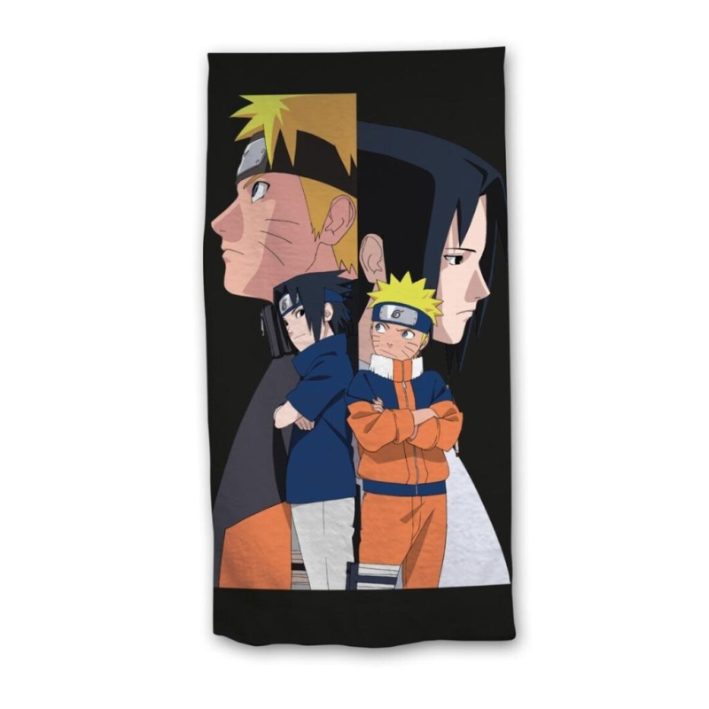  NARUTO - Naruto & Sasuke - Serviette de Plage 70x140cm