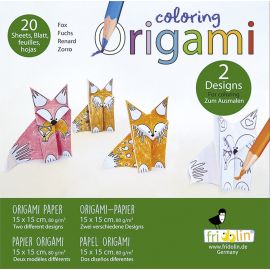 Coloring Origami: LOUP