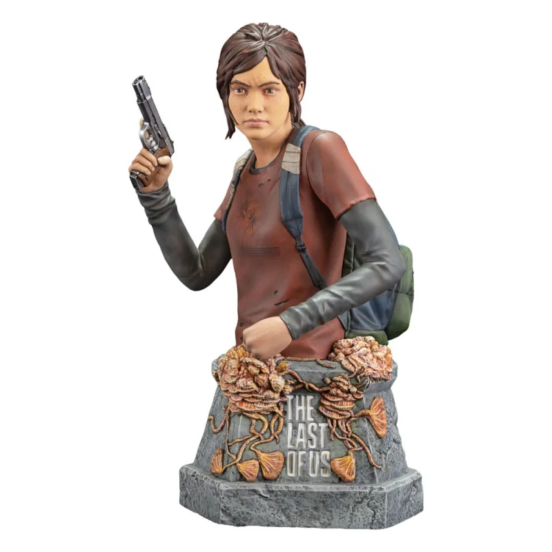  The Last of Us buste Ellie with Handgun Bust 19 cm