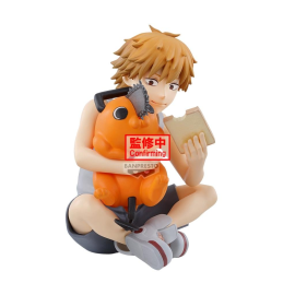  CHAINSAW MAN - Denji & Pochita - Figurine Break Time Collection 7m