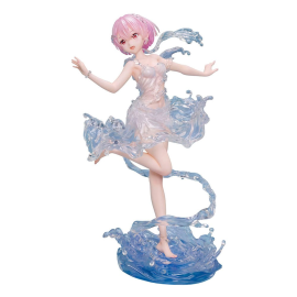 Statuette Re:Zero Starting Life in Another World - 1/7 Ram Aqua Dress 23 cm