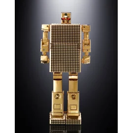 Figurine Golden Warrior Gold Lightan - Diecast Soul of Chogokin GX-32SP Gold Lightan 50th Anniversary Version