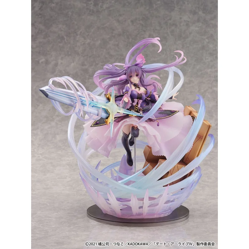 Statuette Date A Live IV - SHIBUYA SCRAMBLE FIGURE 1/6 Tohka Yatogami Princess Amethyst Dress Ver. 32 cm