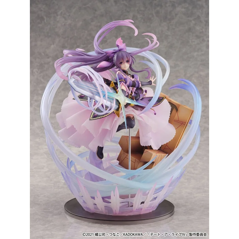 Statuette Date A Live IV - SHIBUYA SCRAMBLE FIGURE 1/6 Tohka Yatogami Princess Amethyst Dress Ver. 32 cm