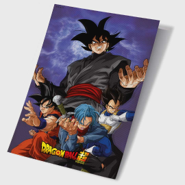  DBZ 3D Poster - Dragon Ball Future Trunks