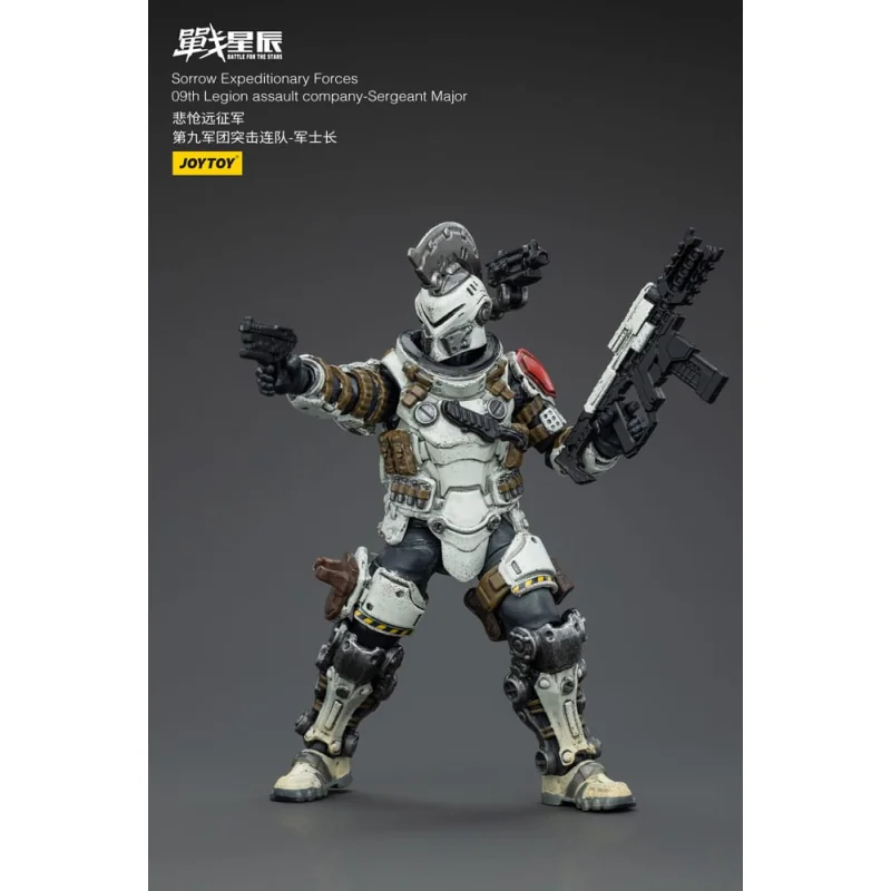 Battle For the Stars - figurine Sorrow Expeditionary Forces 09th Legion Assault Company-Sergeant Major 12 cm