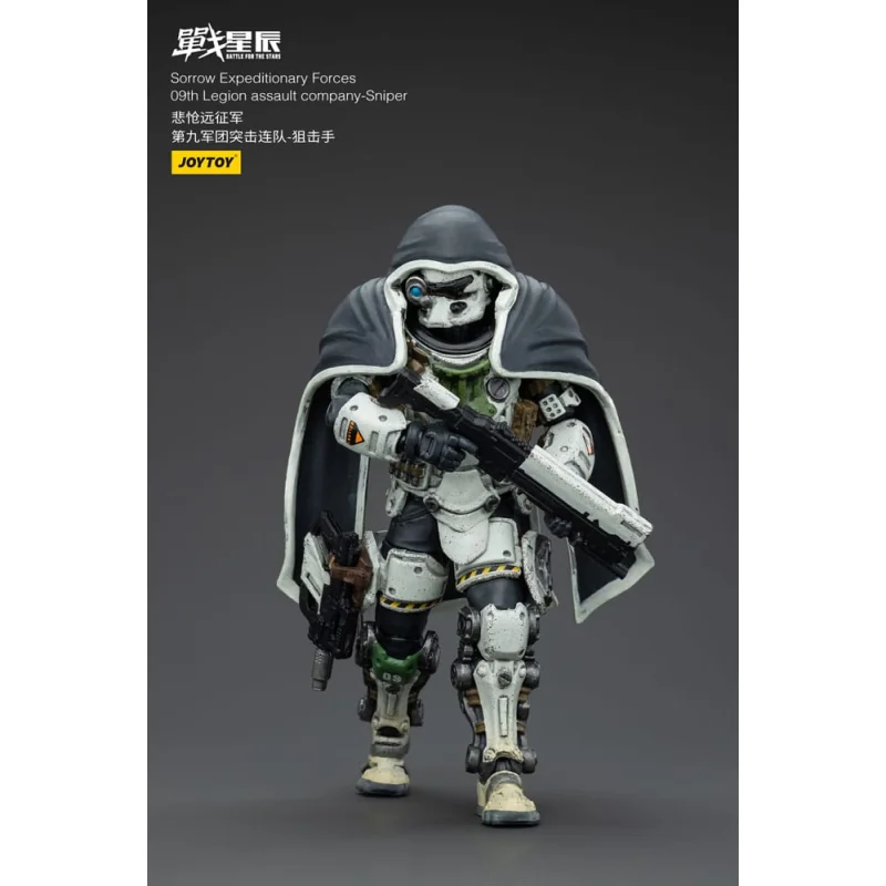 Battle For the Stars - figurine Sorrow Expeditionary Forces 09th Legion Assault Company-Sniper 12 cm