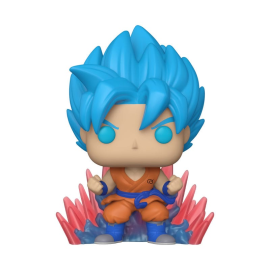 Figurine Pop Dragon Ball Super POP! Animation Vinyl figurine SSGSS Goku (Kaio-Ken Times Twenty) (GW) 9 cm