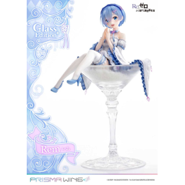 Statuette Re:Zero - Starting Life in Another World 1/7 Prisma Wing Rem Glass Edition 23 cm