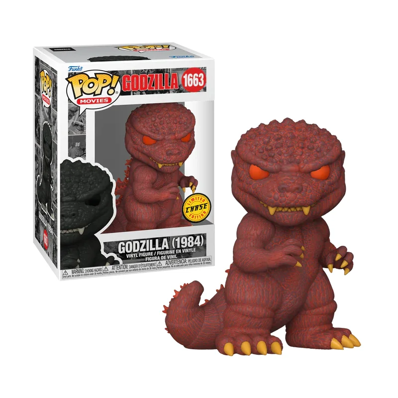 Figurines Pop GODZILLA 70TH - POP Movie N° 1663 - Godzilla 1984 avec Chase