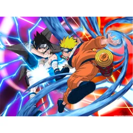  Naruto - Metal Plate Poster Metal Classix Naruto Versus Sasuke