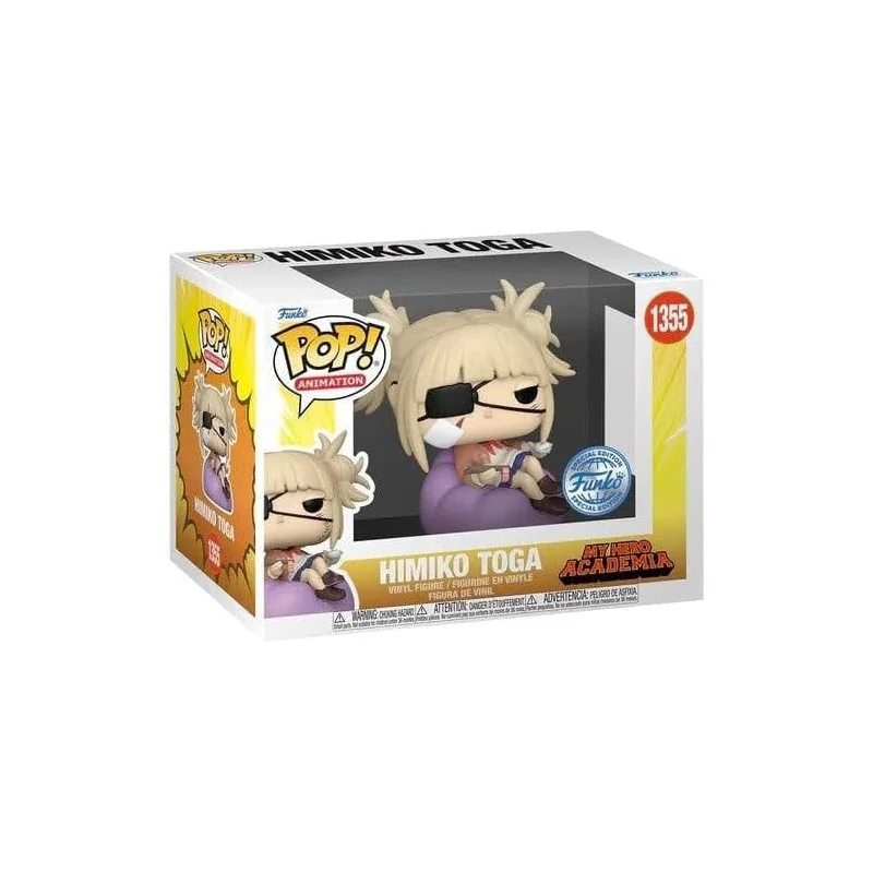 Figurines Pop My Hero Academia POP! Animation Vinyl figurine Himiko Toga w/Sushi Exclusive 9 cm