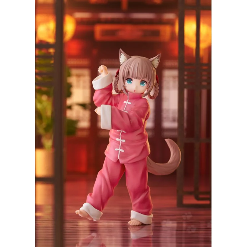 Figurine My Cat Is a Kawaii Girl statuette Palette Dress-Up Collection Kinako Nyang fu Ver. 15 cm