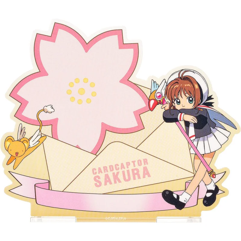 Figurine Cardcaptor Sakura porte-stylo acrylique 25th Anniversary School Uniform Ver. 13 cm