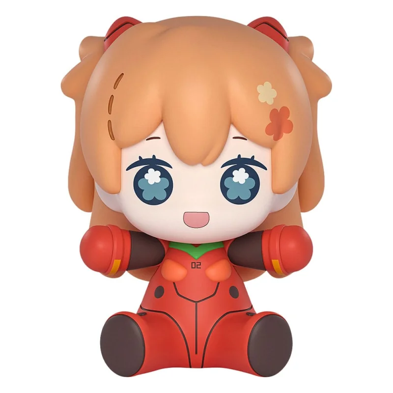  Neon Genesis Evangelion: Rebuild of Evangelion figurine Chibi Huggy Good Smile Asuka Shikinami Langley: Plugsuit Ver. 7 cm