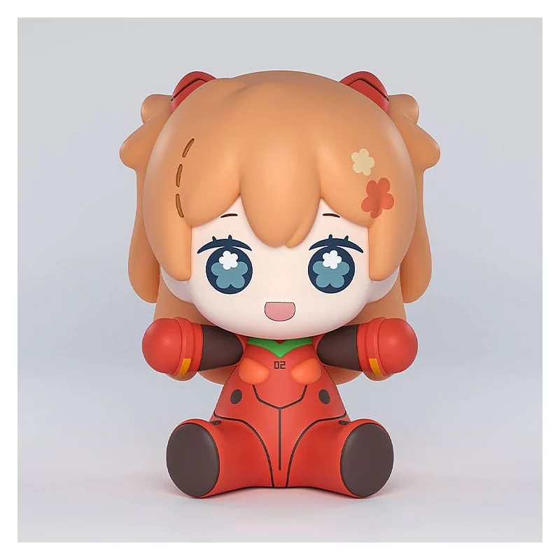 Figurine Neon Genesis Evangelion: Rebuild of Evangelion figurine Chibi Huggy Good Smile Asuka Shikinami Langley: Plugsuit Ver. 7