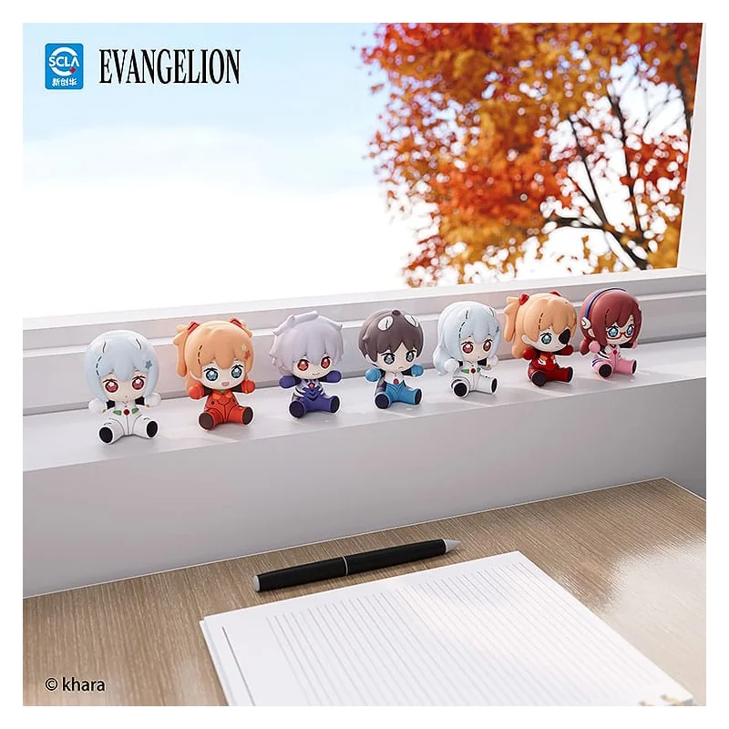 Neon Genesis Evangelion: Rebuild of Evangelion figurine Chibi Huggy Good Smile Asuka Shikinami Langley: Plugsuit Ver. 7 cm